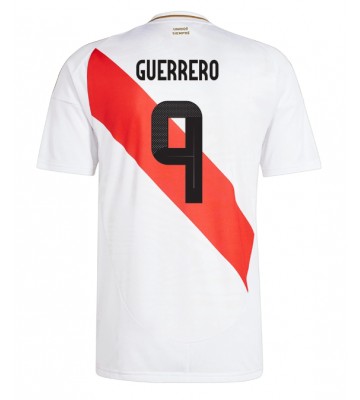 Peru Paolo Guerrero #9 Replika Hjemmebanetrøje Copa America 2024 Kortærmet